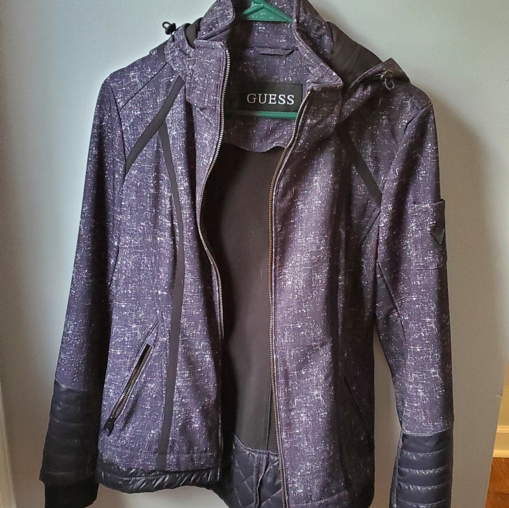 Guess rain coat